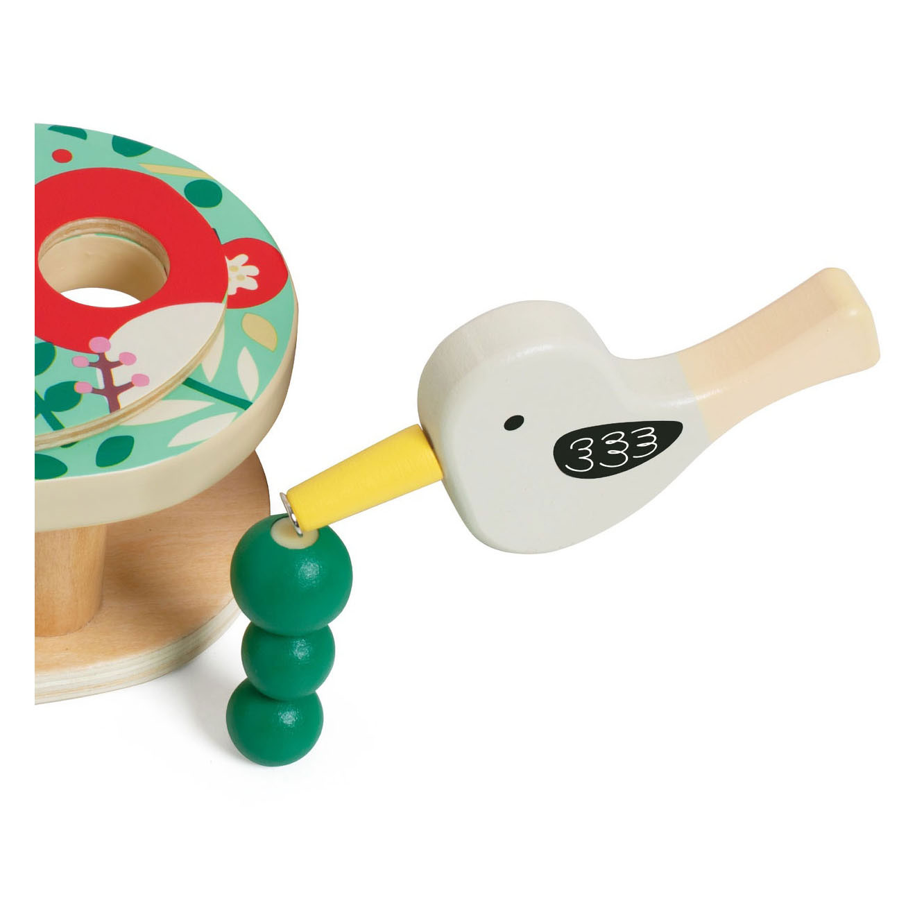 Jeu de capture en bois Classic World Doctor Word Pecker, 13 pièces