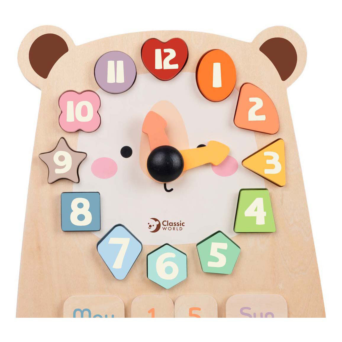 Classic World Houten Klok Beer