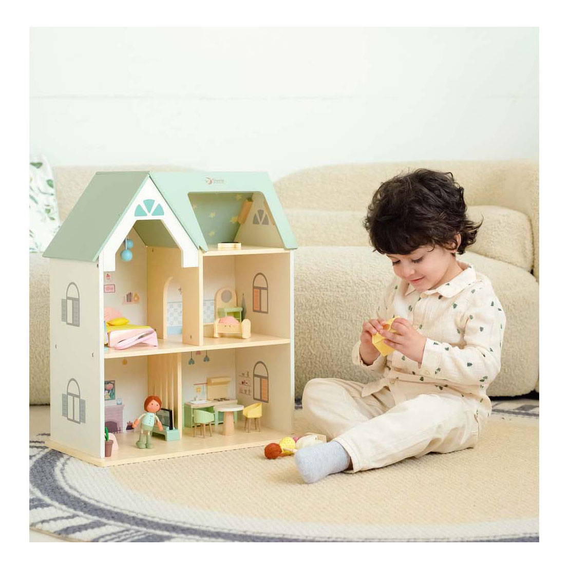 Classic World Houten Poppenhuis Cottage