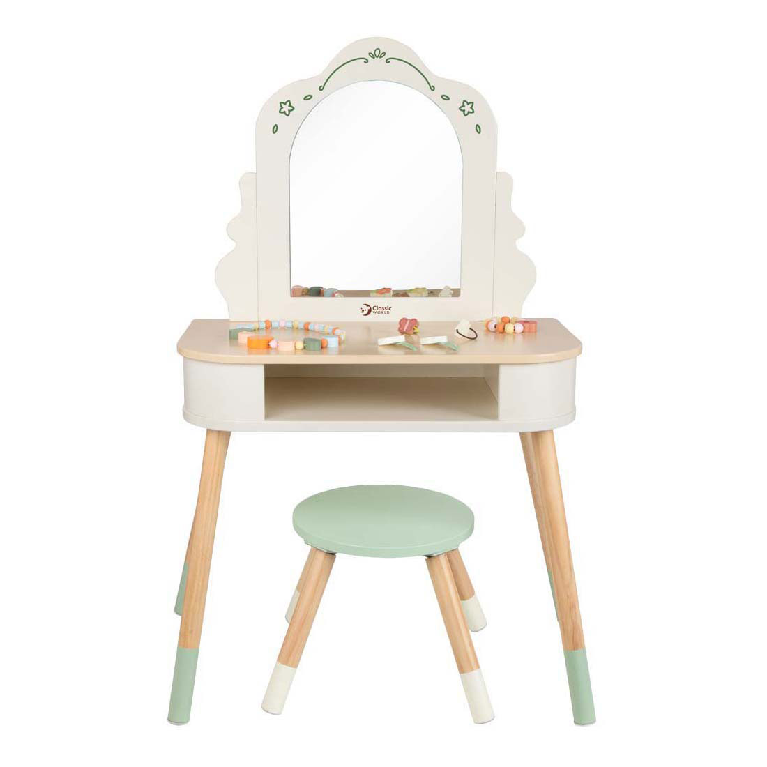 Classic World Houten Make Up Tafel