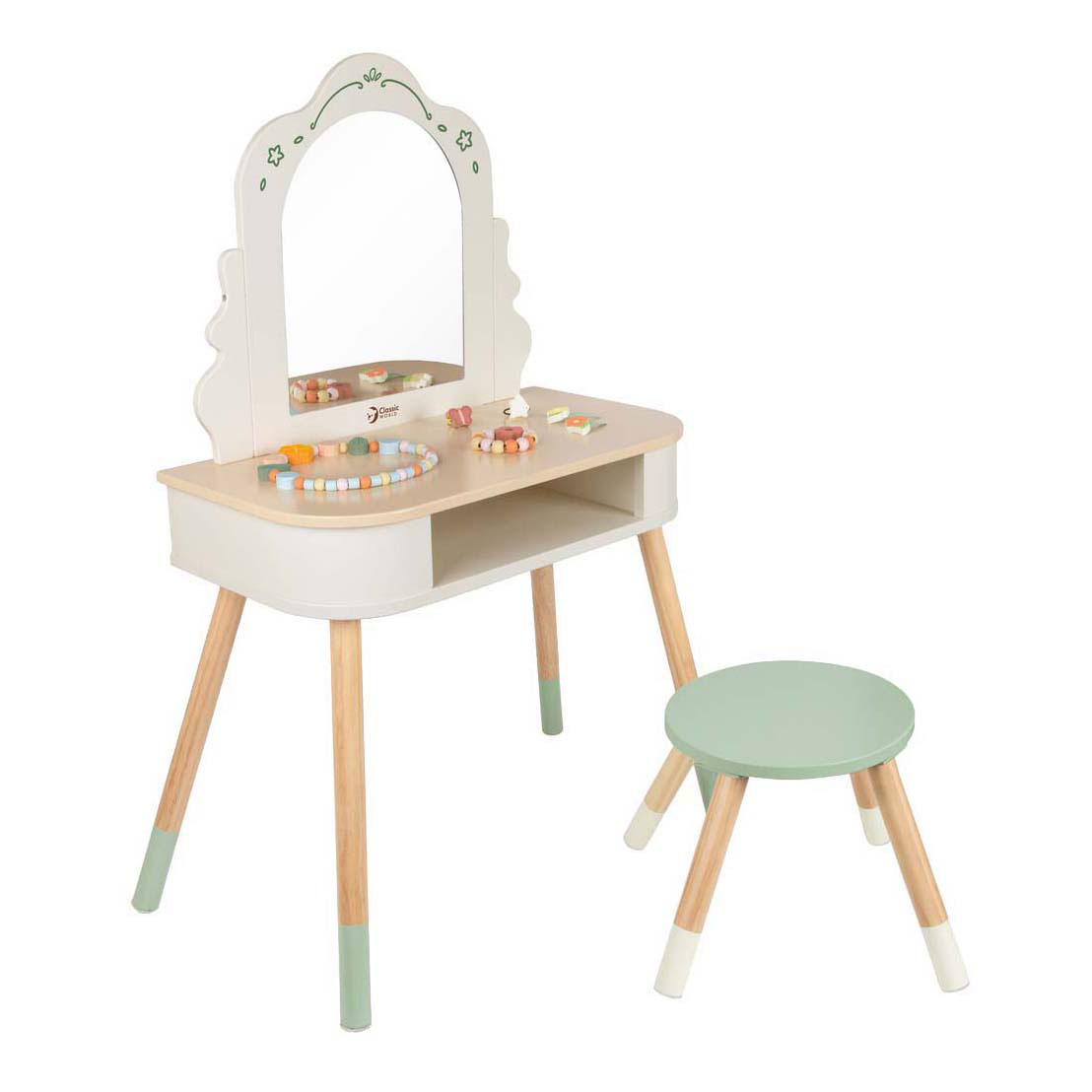 Classic World Houten Make Up Tafel