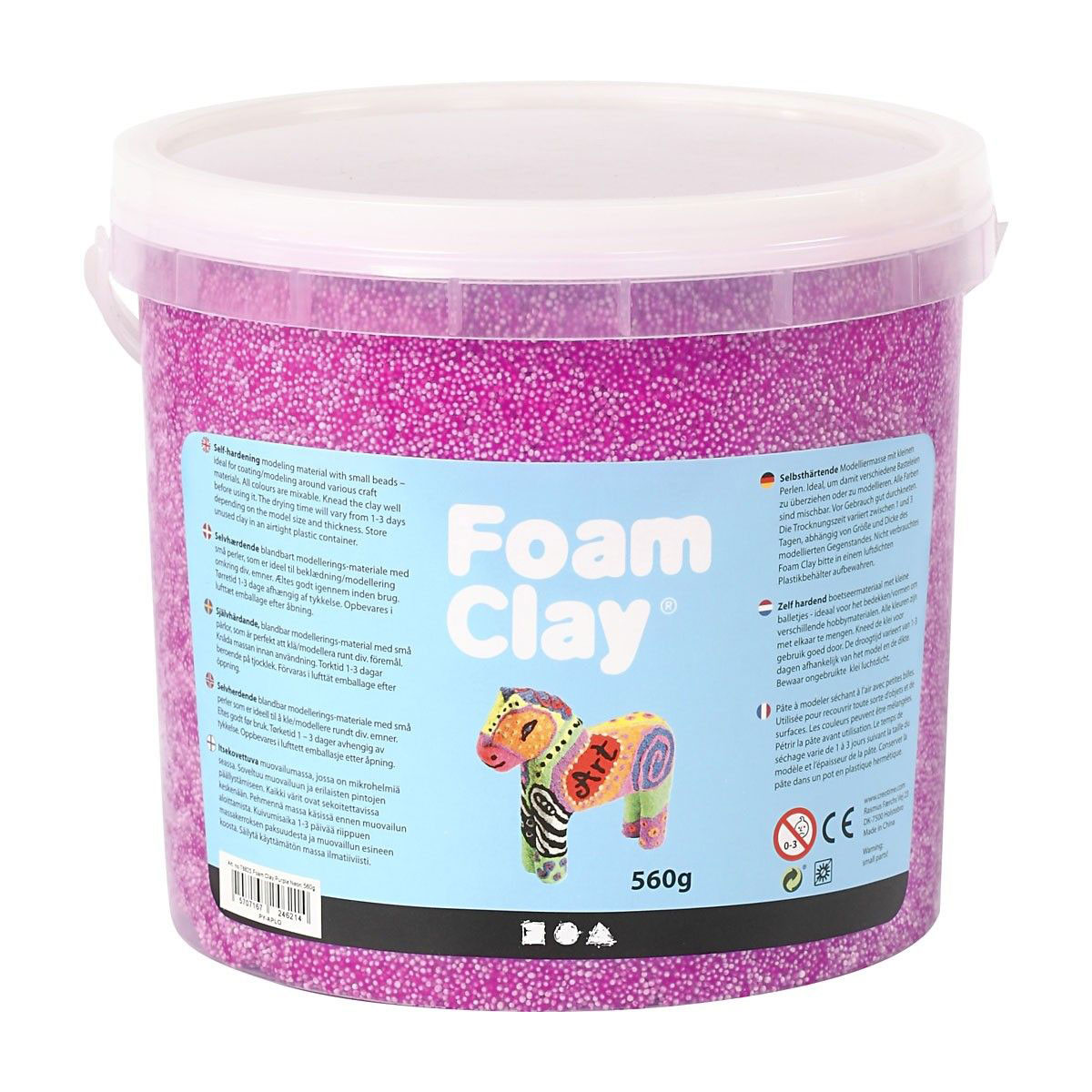 Foam Clay - Violet Néon, 560gr.