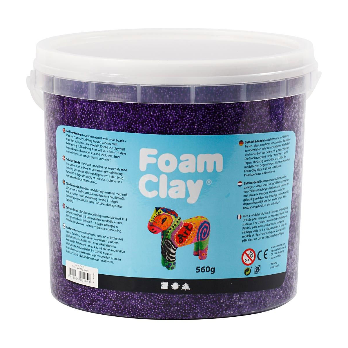 Foam Clay - Violette, 560gr.