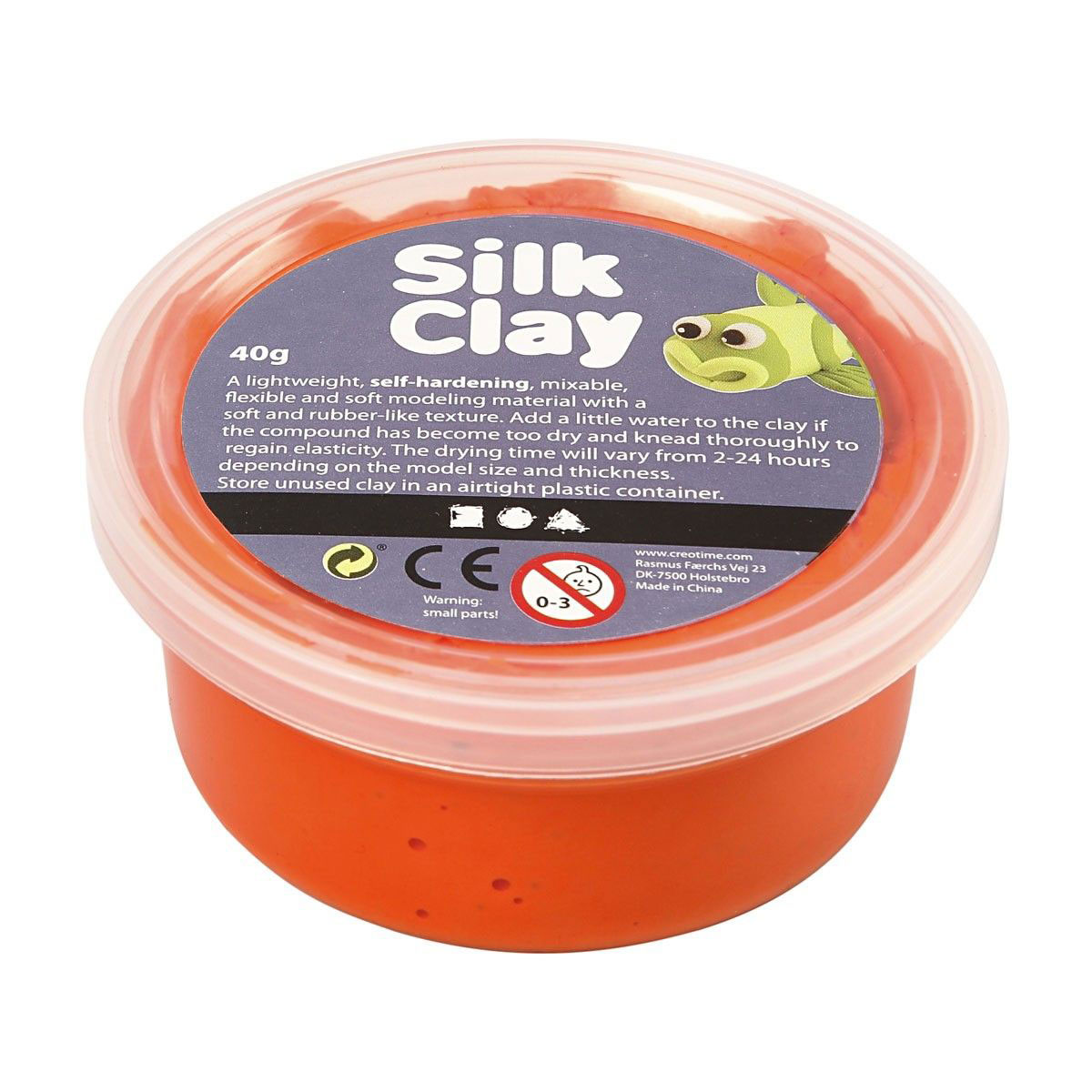 Silk Clay - Oranje, 40gr.