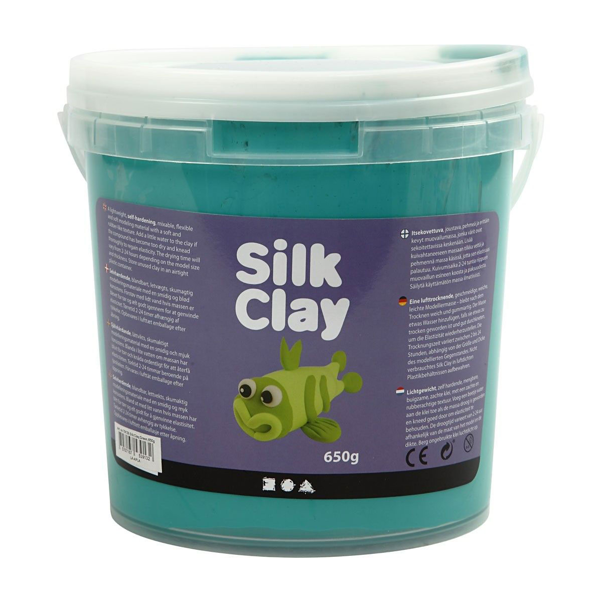 Silk Clay - Groen, 650gr.