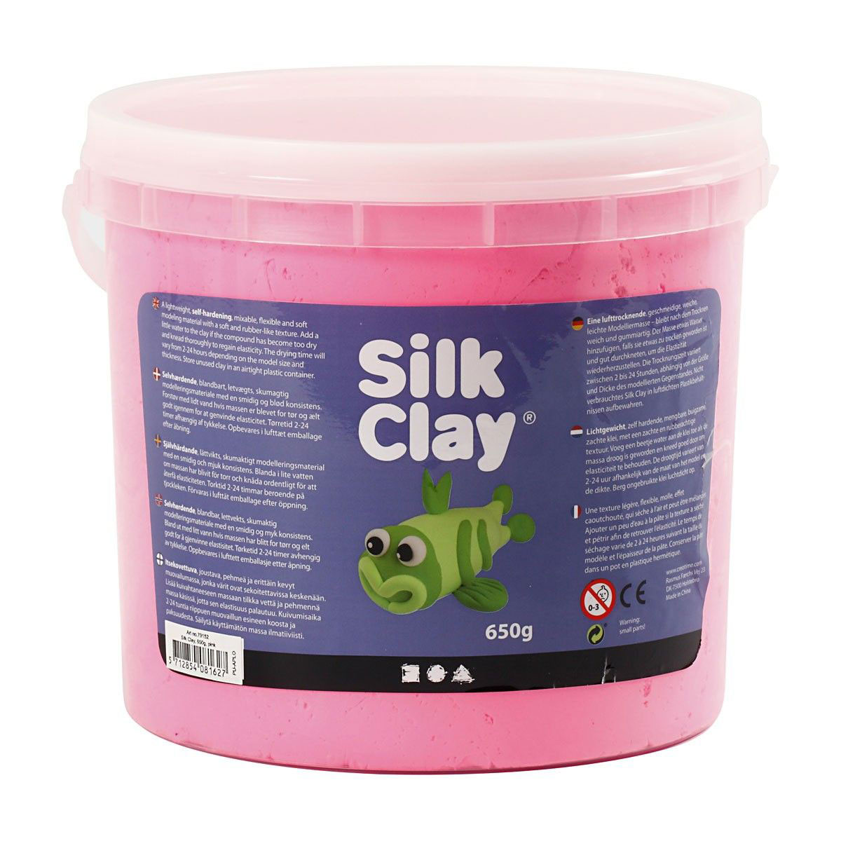 Silk Clay - Roze, 650gr.