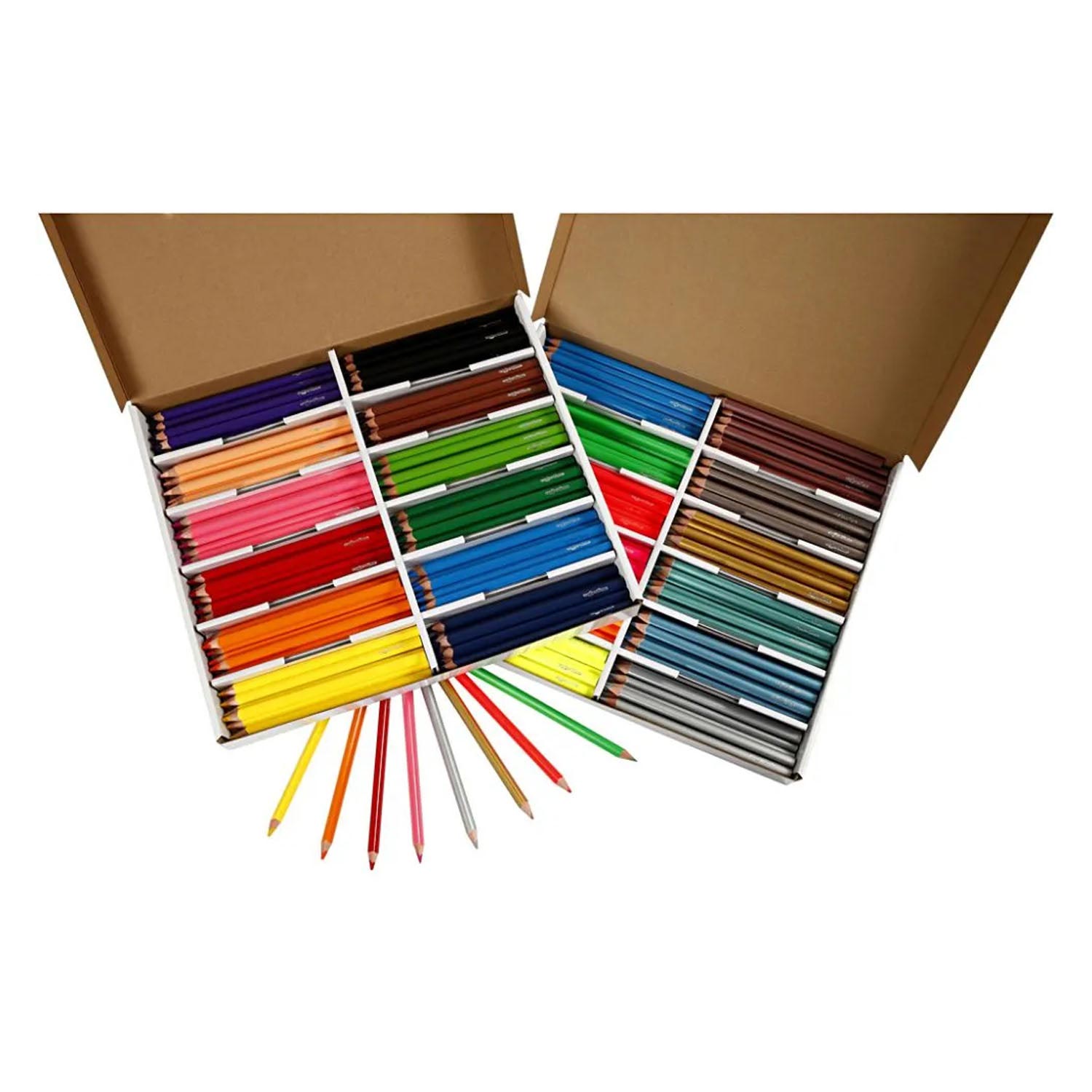 Crayons de couleur triangulaires Jumbo – Couleurs de base, 144 pièces.