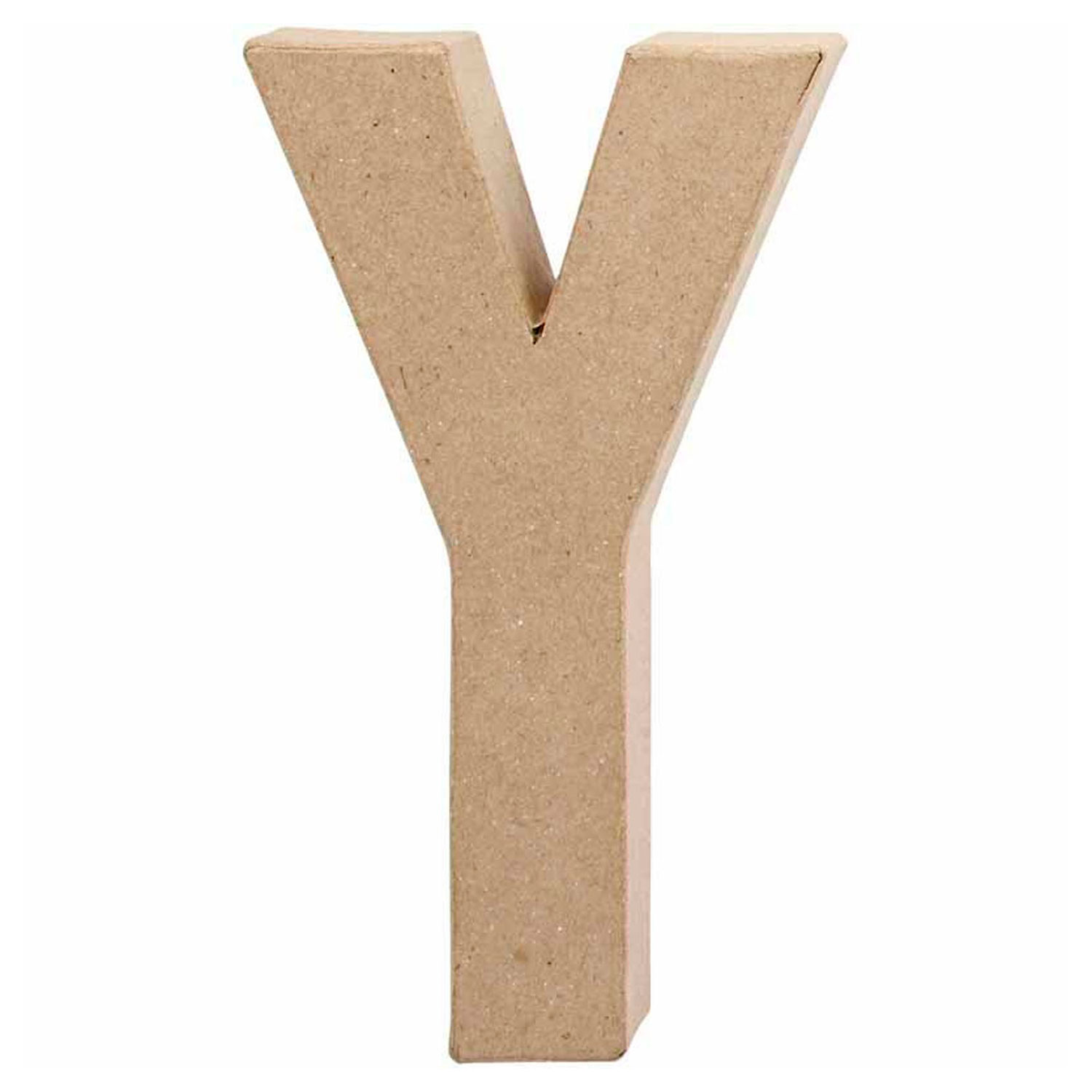 Letter Papier-maché - Y, 20,5cm