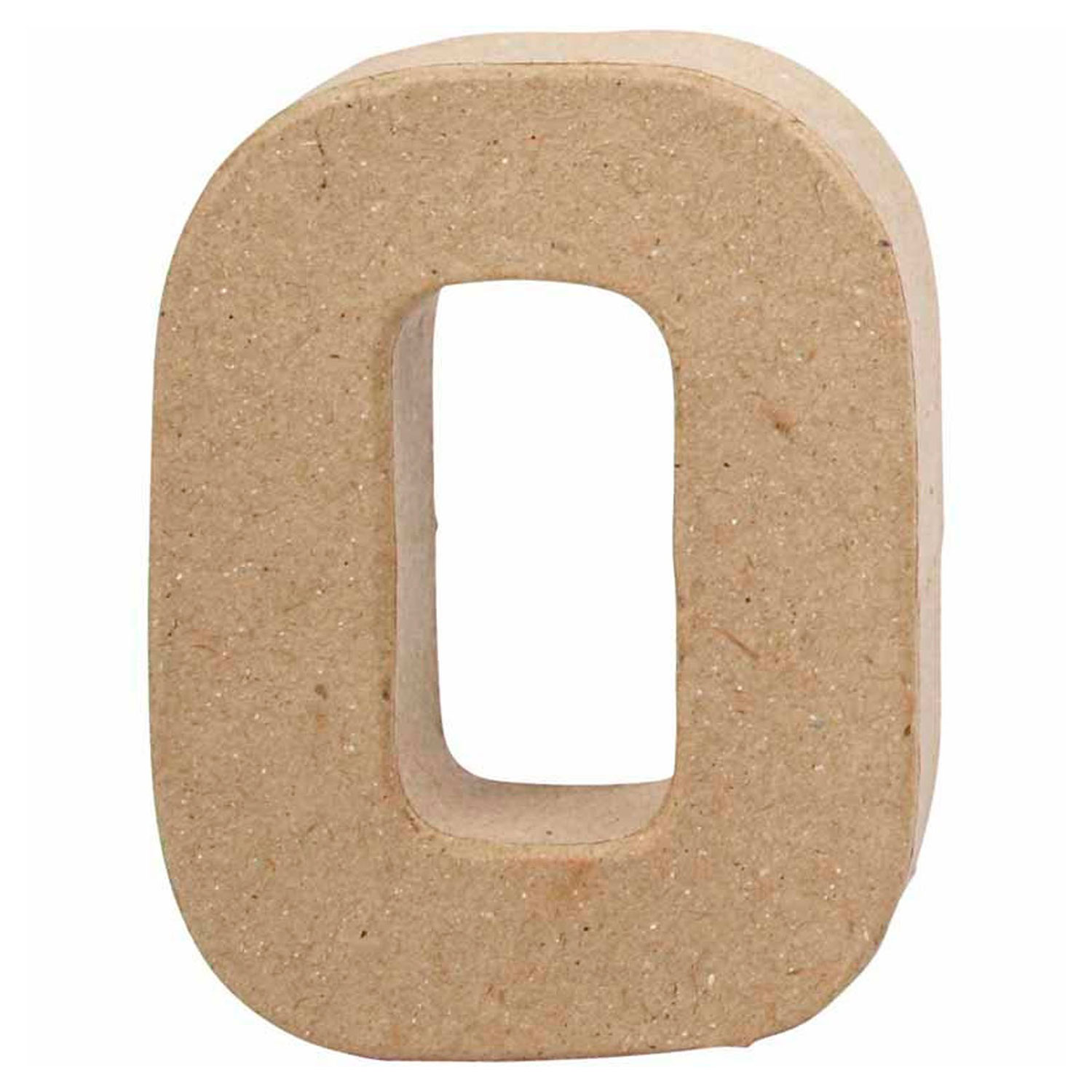 Letter Papier-maché - O, 10cm