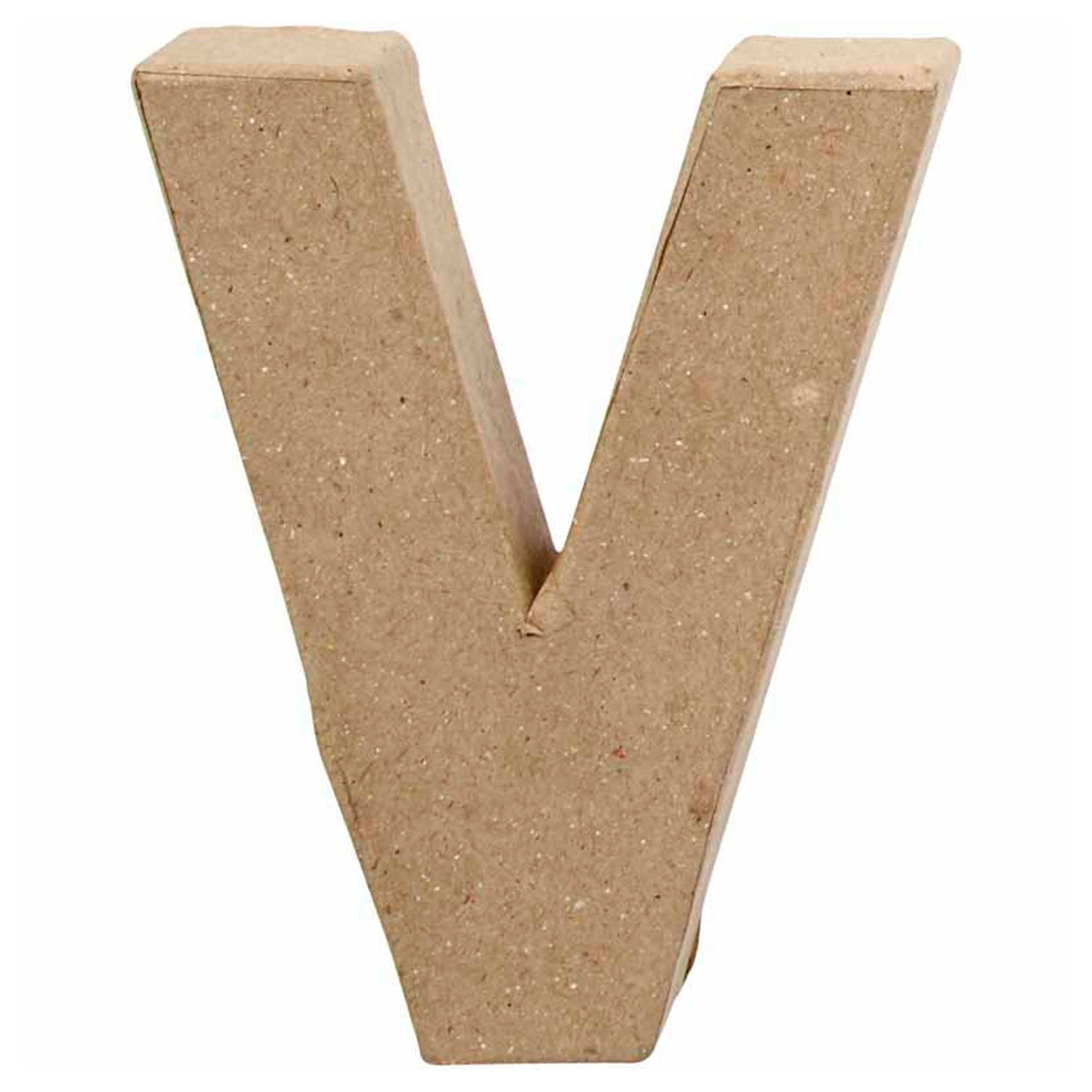 Letter Papier-maché - V, 10cm