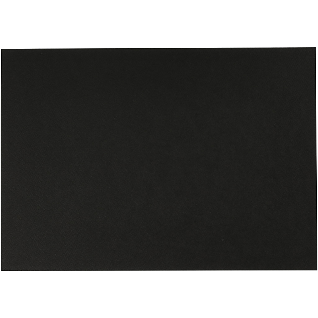 Aquarellpapier Schwarz A4 300gr, 10 Blatt