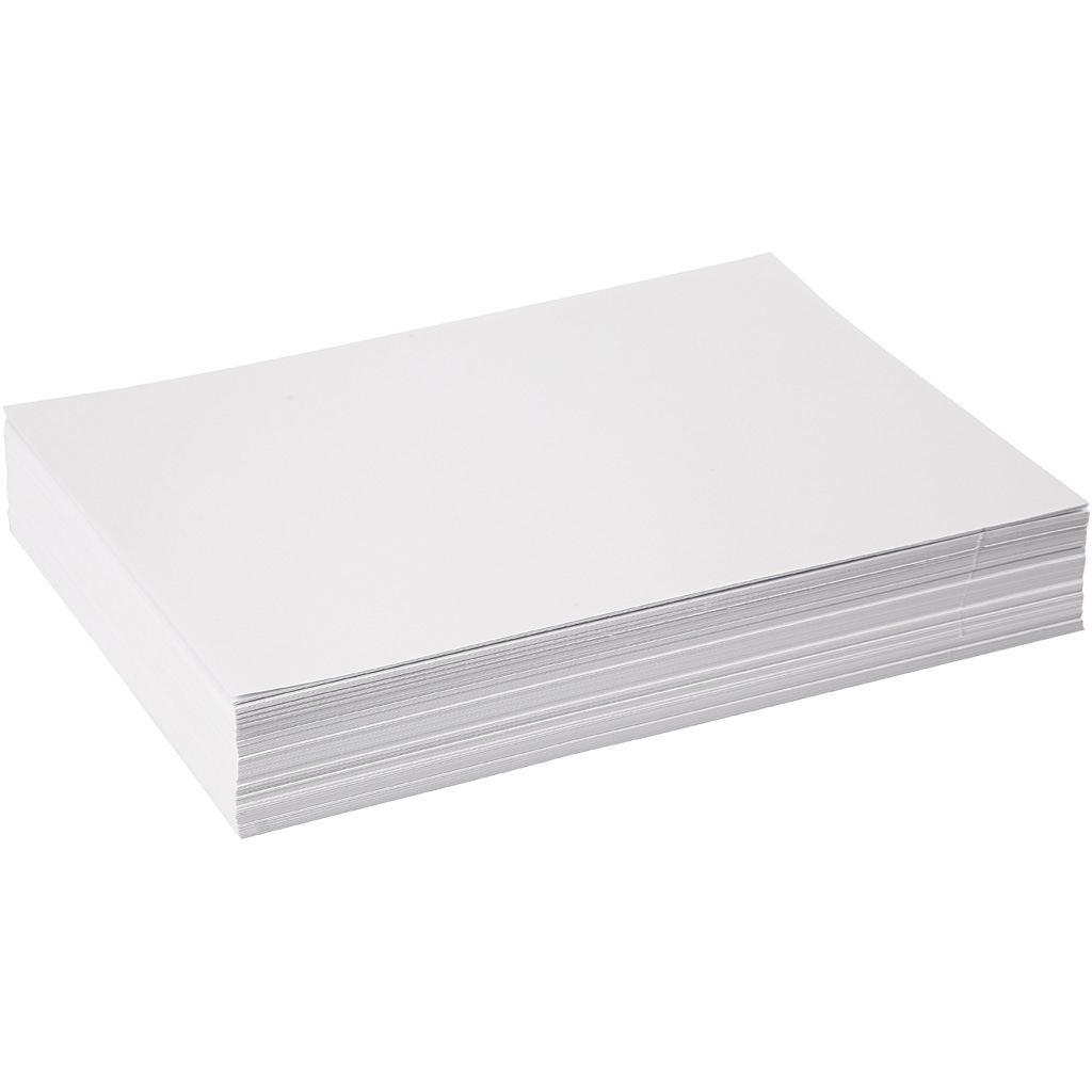 Papier à dessin Blanc A4 130gr, 250 Feuilles