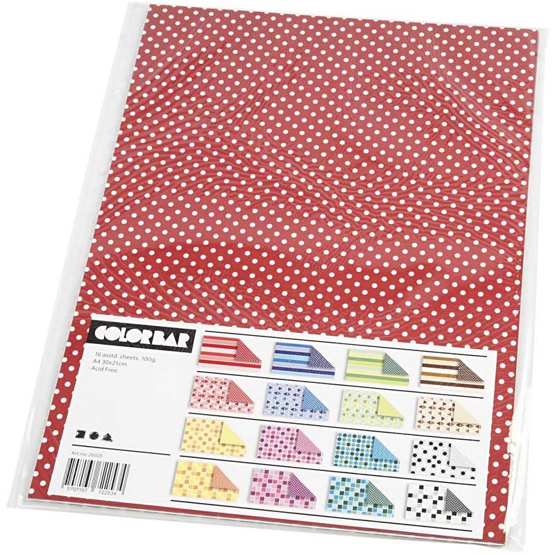 verticaal plus lager Color Bar Papier Print A4 100gr, 16 Vellen online kopen | Lobbes Speelgoed