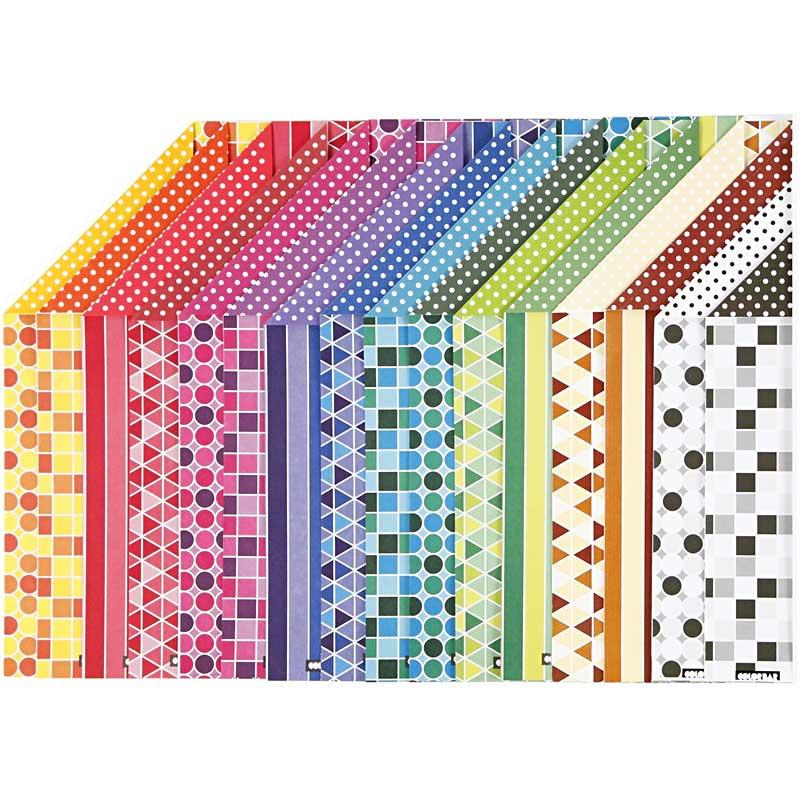 Color Bar-Papierdruck, A4, 100 g/m², 16 Blatt