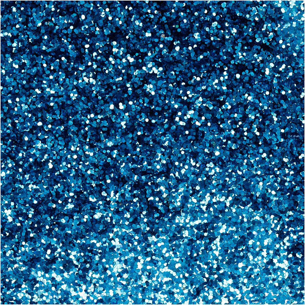 Bio Glitter Blauw, 10gr