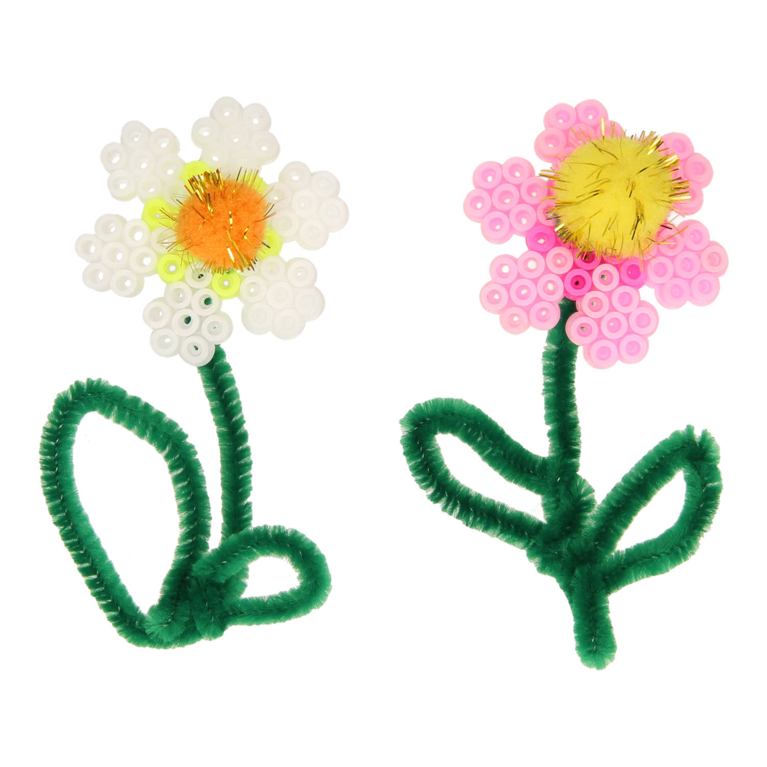 Mini-Kreativset zum Basteln von Blumen