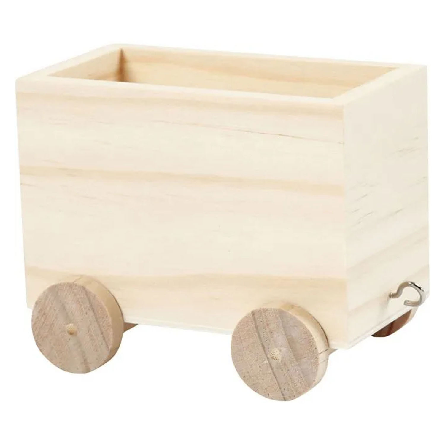 Wagon de train en bois