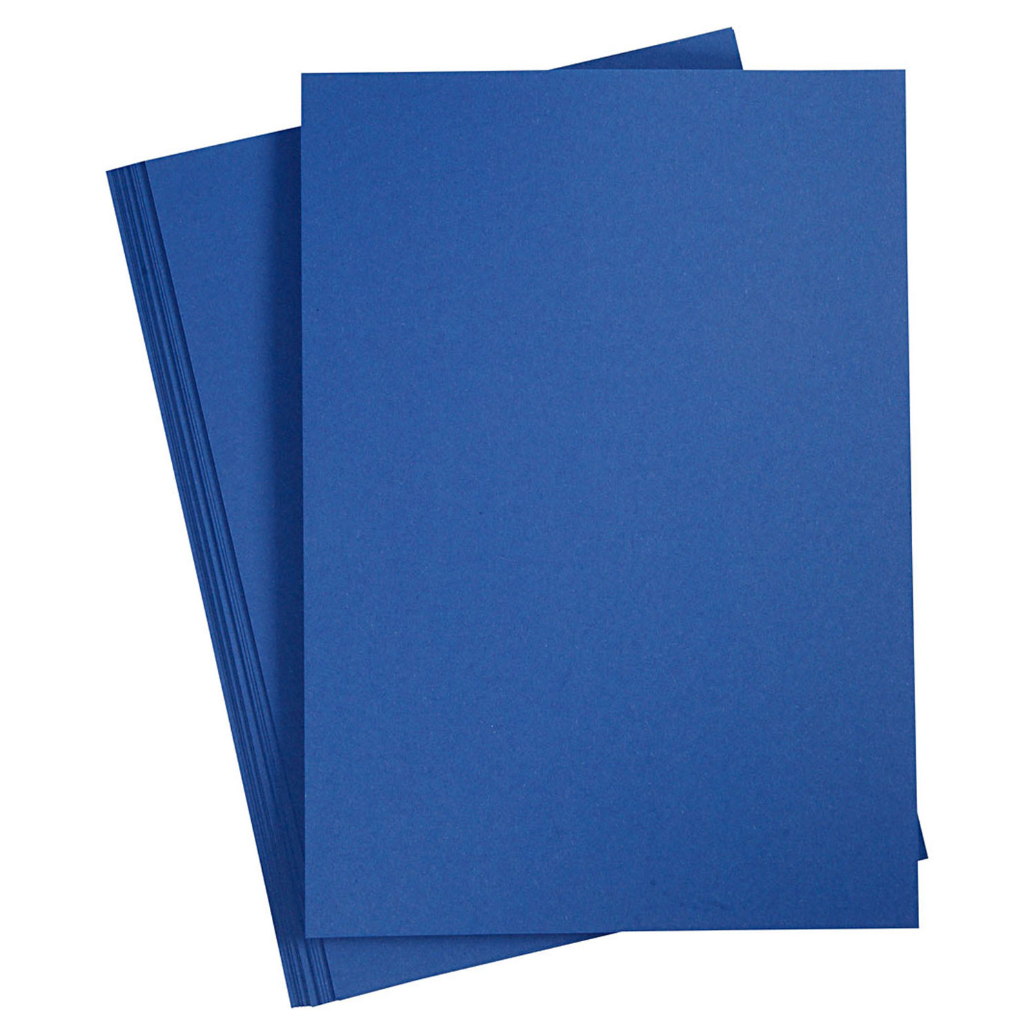 Carton coloré Bleu nuit A4, 20 feuilles