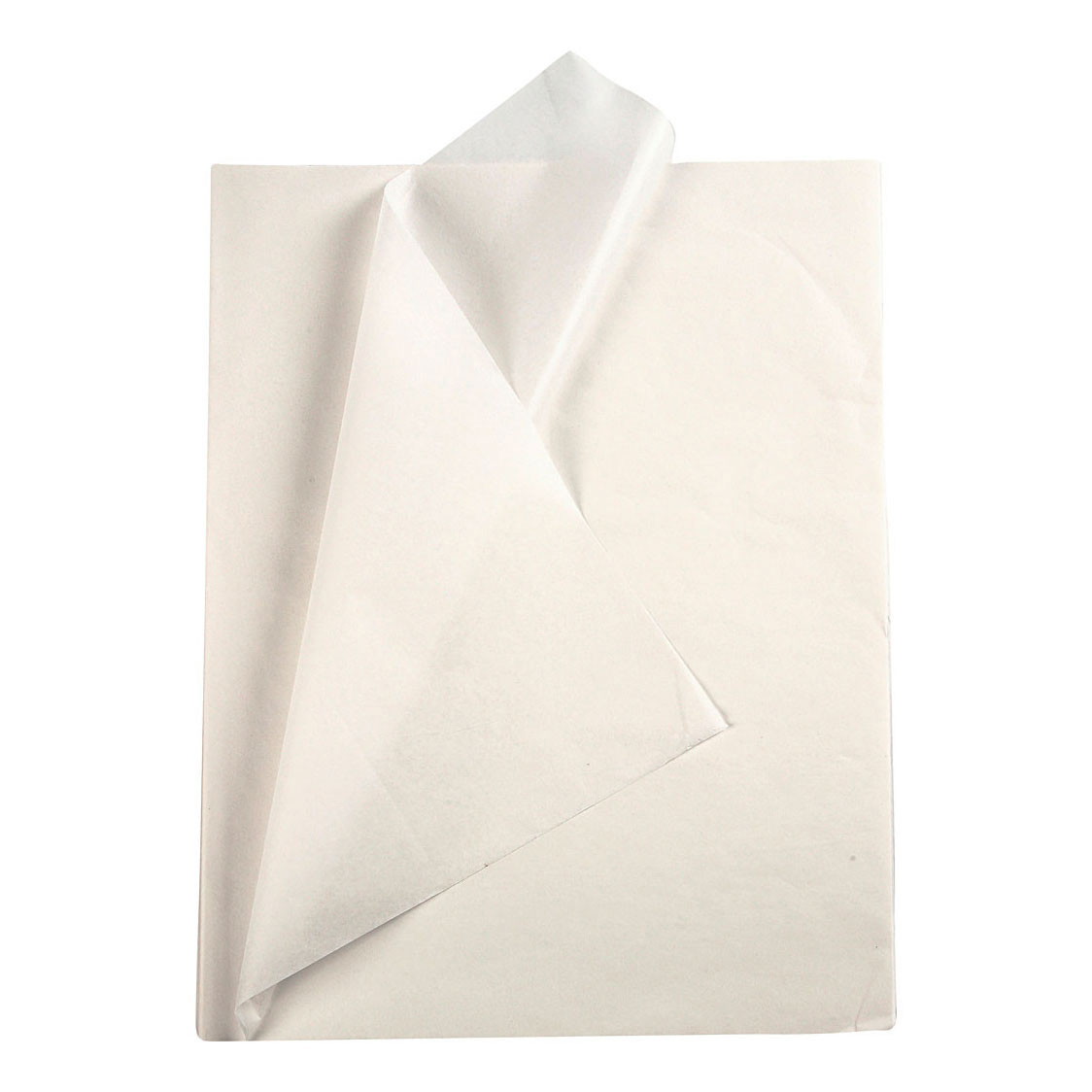 Papier de soie Blanc 10 Feuilles 14 gr, 50x70cm