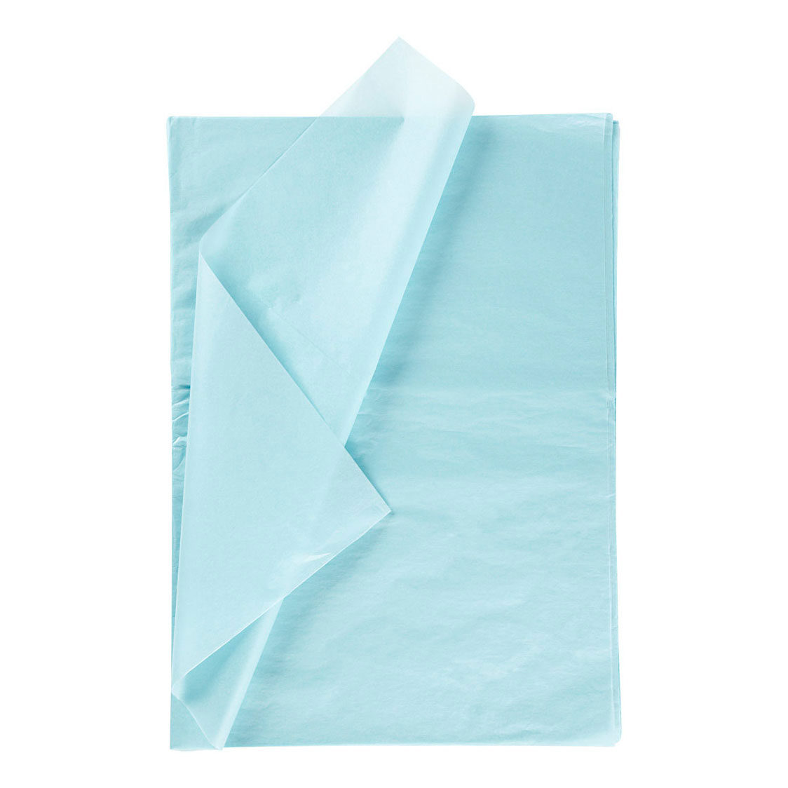 Seidenpapier Hellblau 10 Blatt 14 gr, 50x70cm