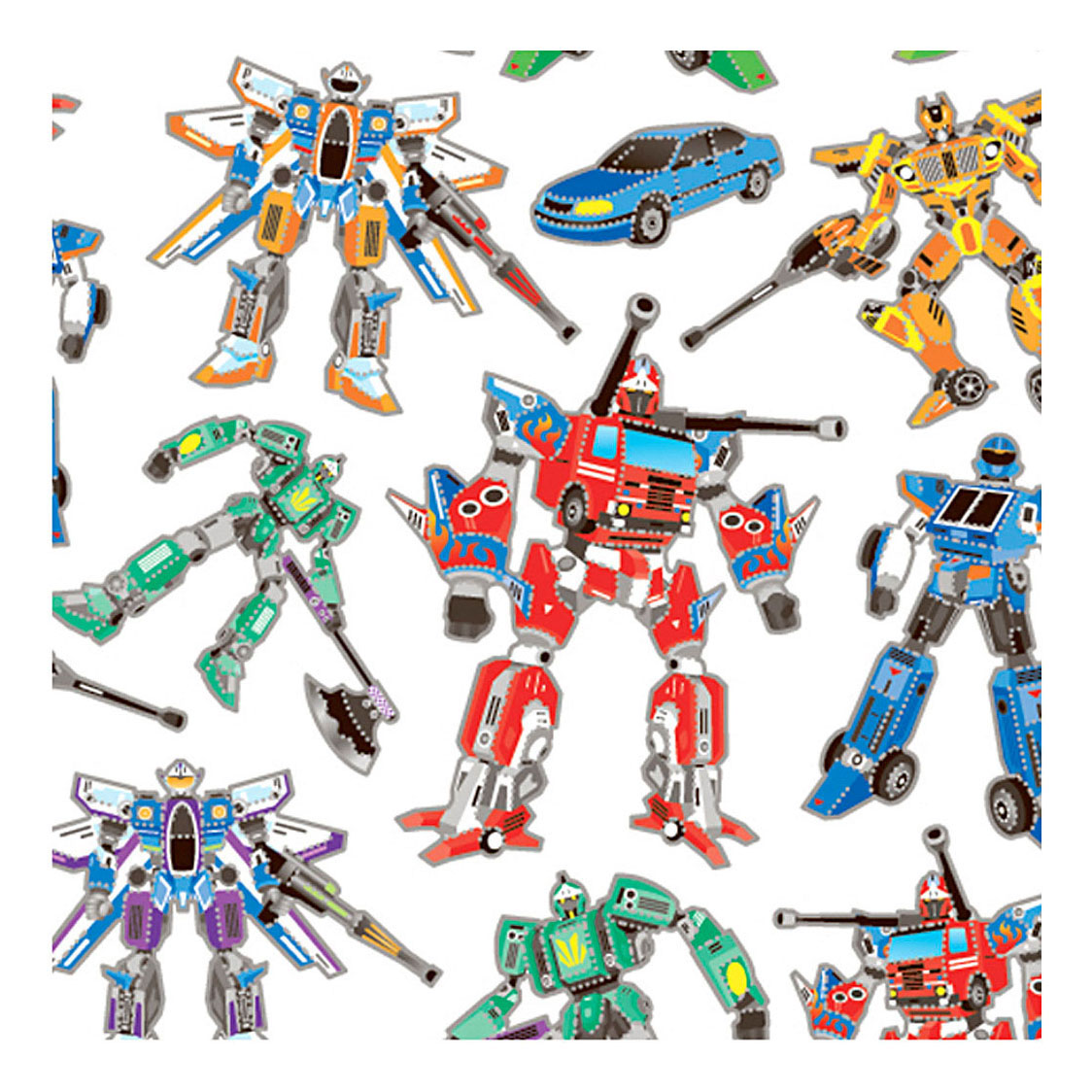 Zelfklevende Stickers Transformers, 1 Vel