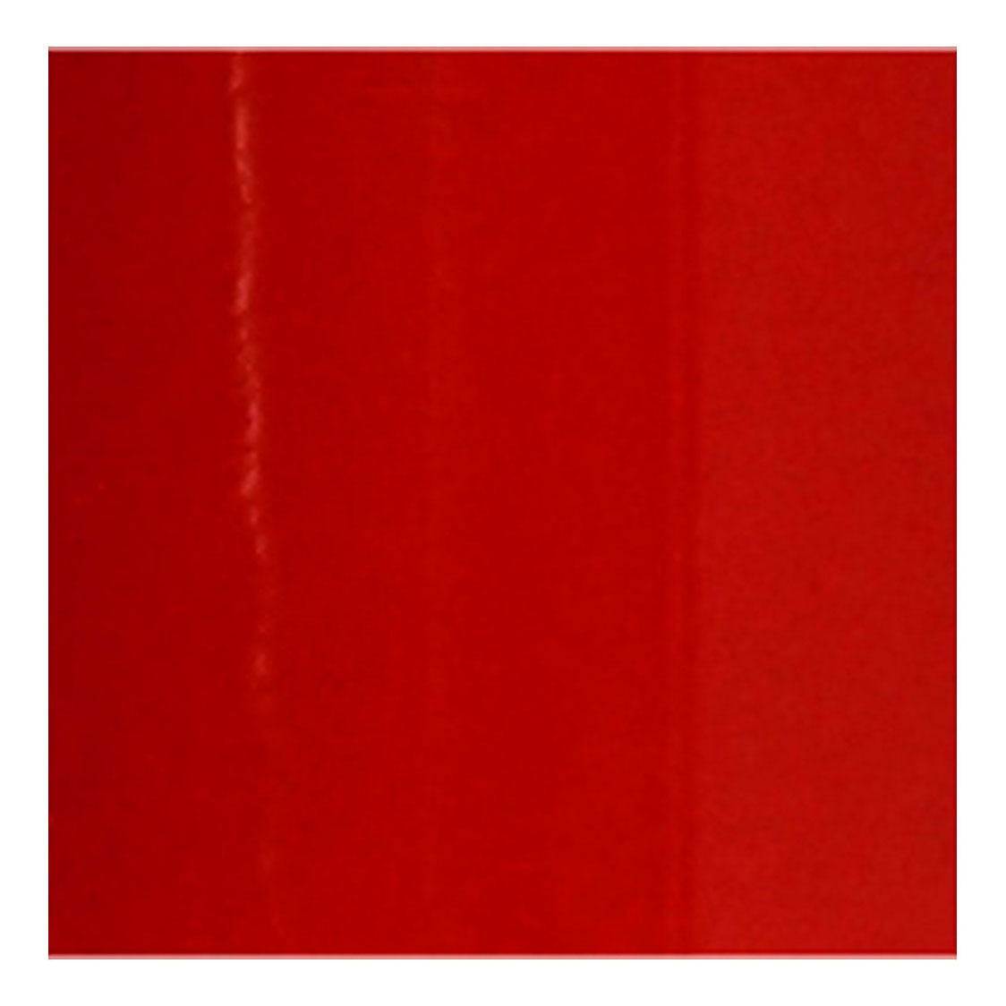Stylo Opaque en Verre et Porcelaine - Rouge Foncé