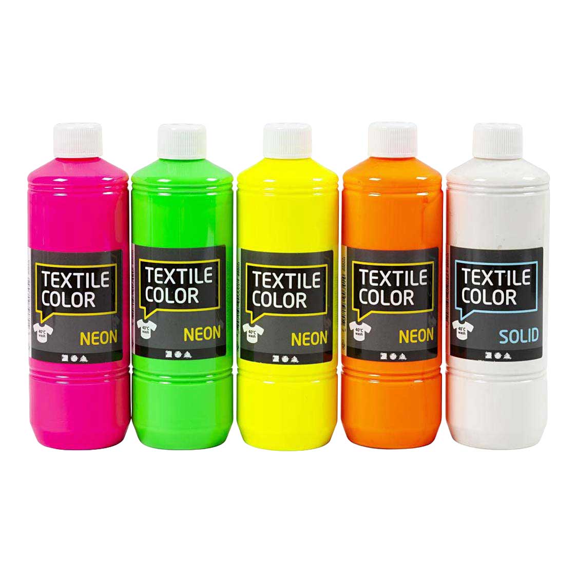 Peinture textile semi-opaque Textile Color, 5x500ml