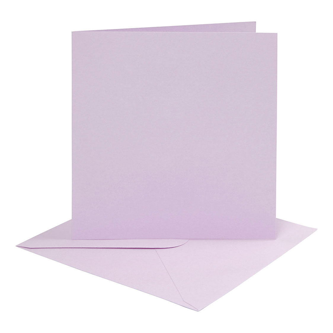 Cartes et Enveloppes Violet Clair, 4 pcs.