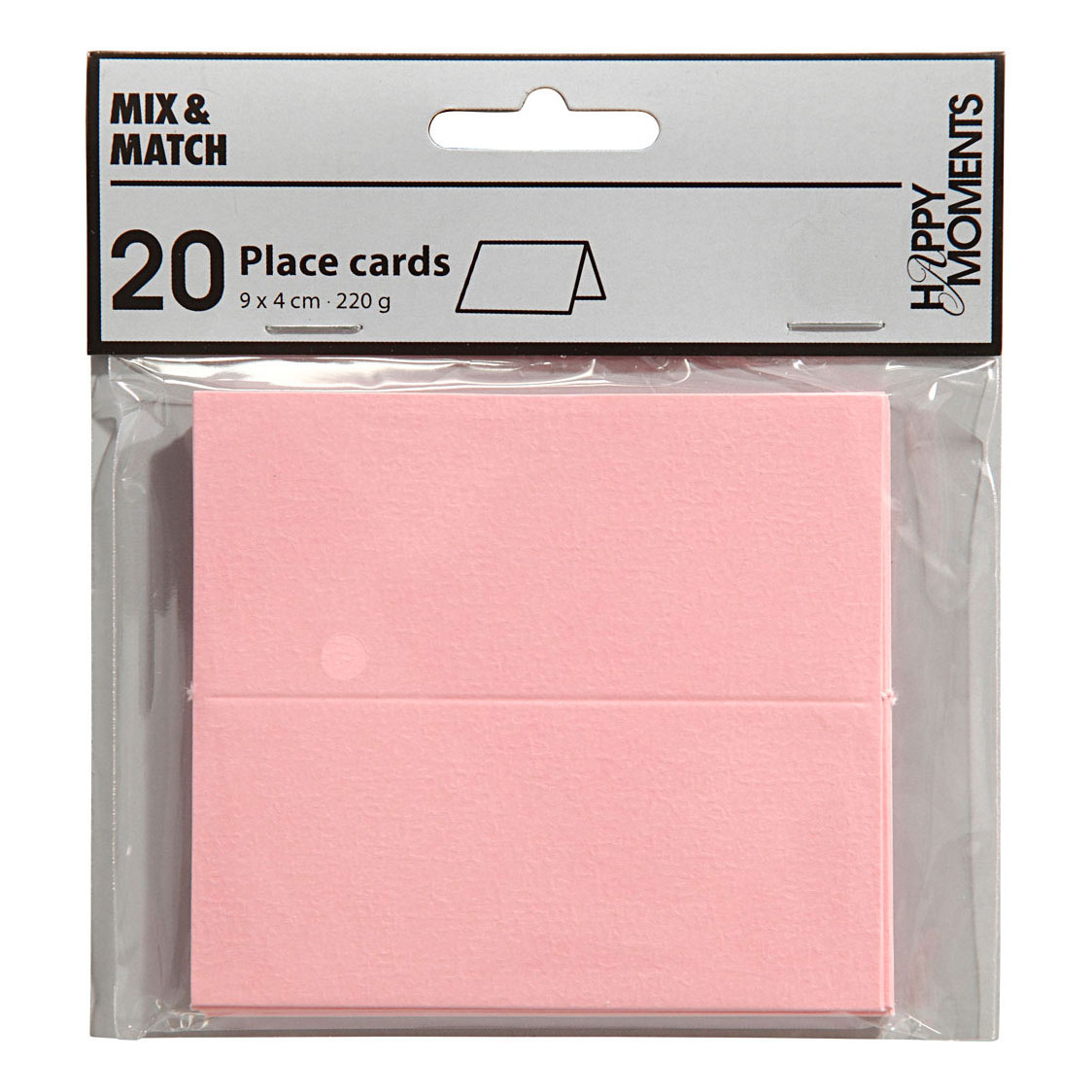 Cartes de visite Rouge clair, 20 pcs.