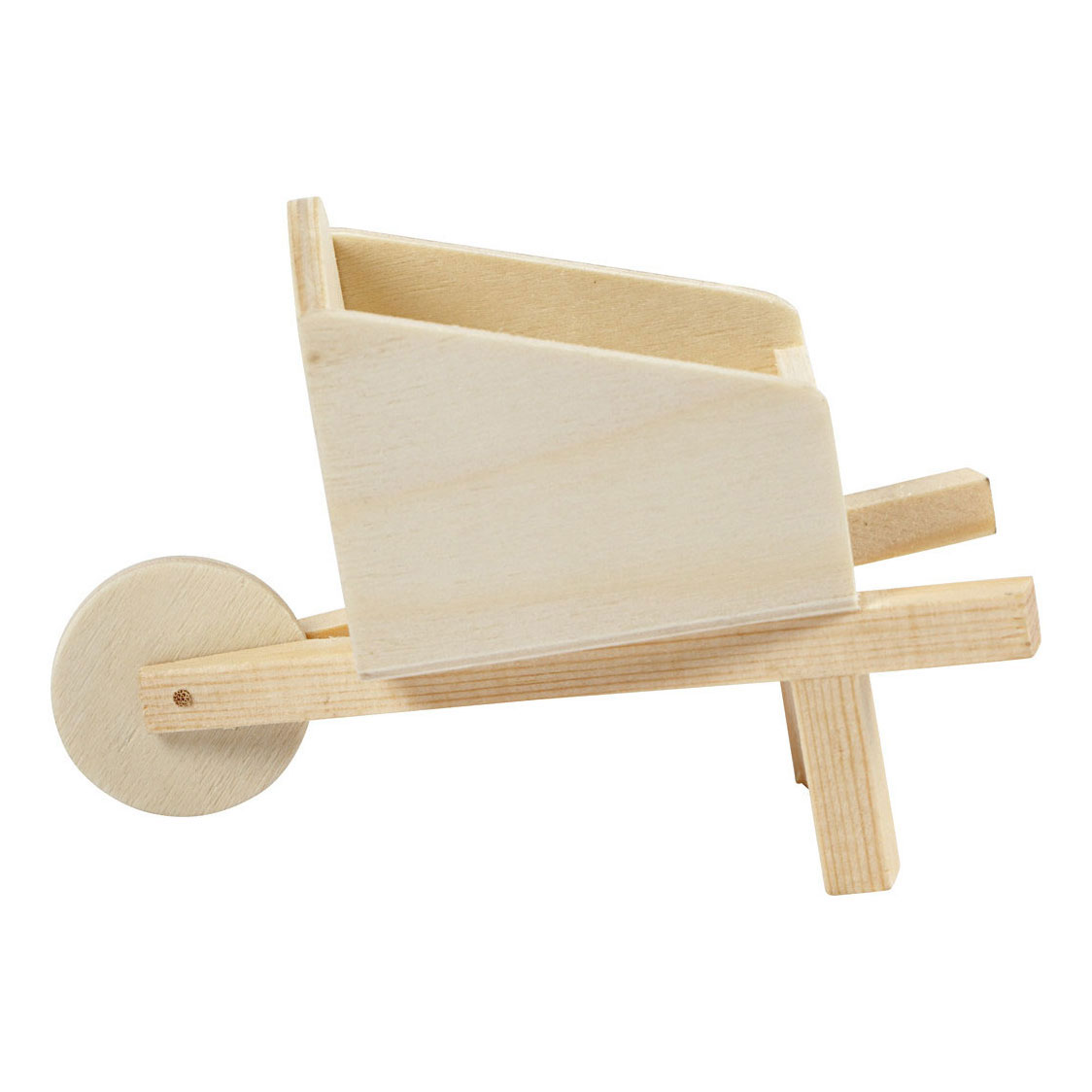 Mini-Schubkarre aus Holz
