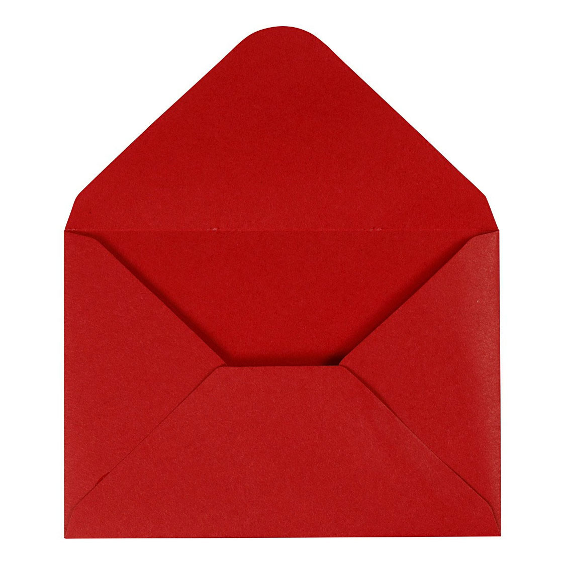 Envelop Rood, 11,5x15cm, 10st.