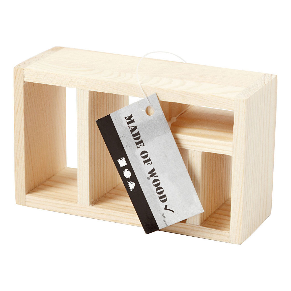 Mini bibliothèque en bois