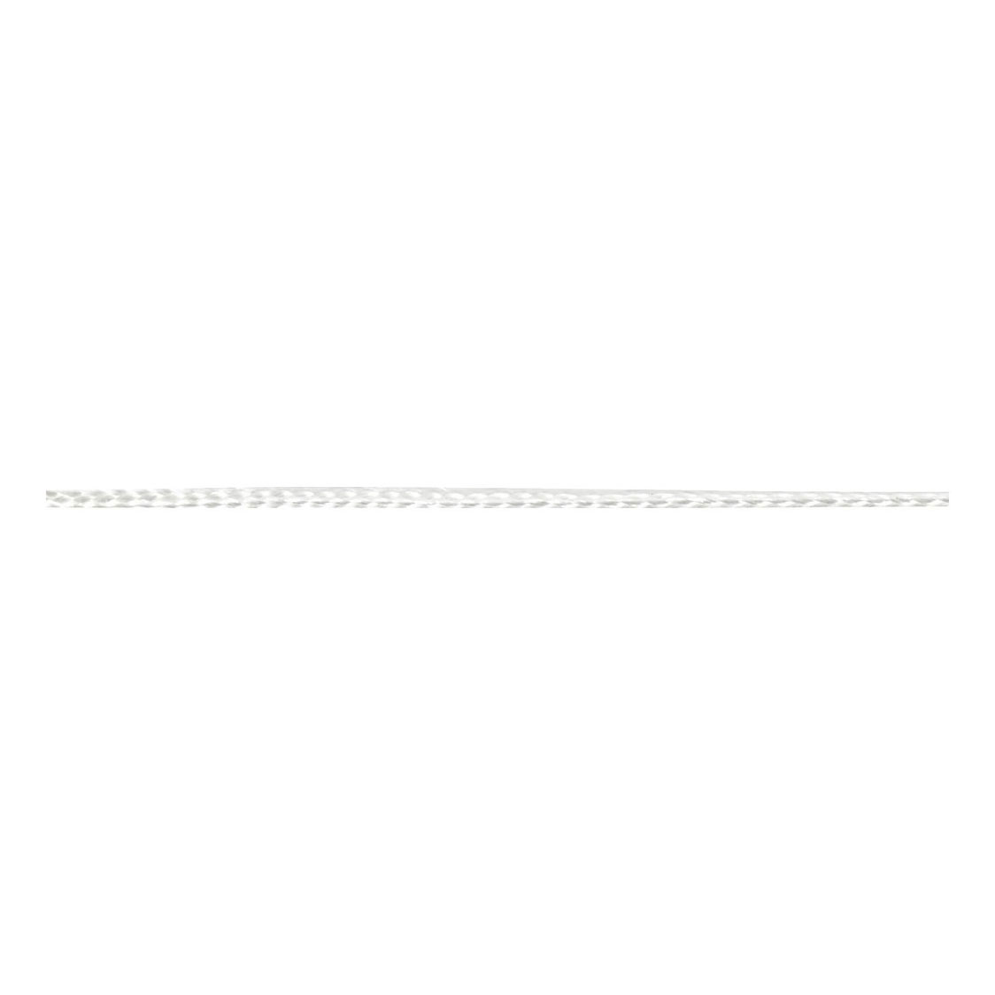 Cordon Polyester Blanc, 50m