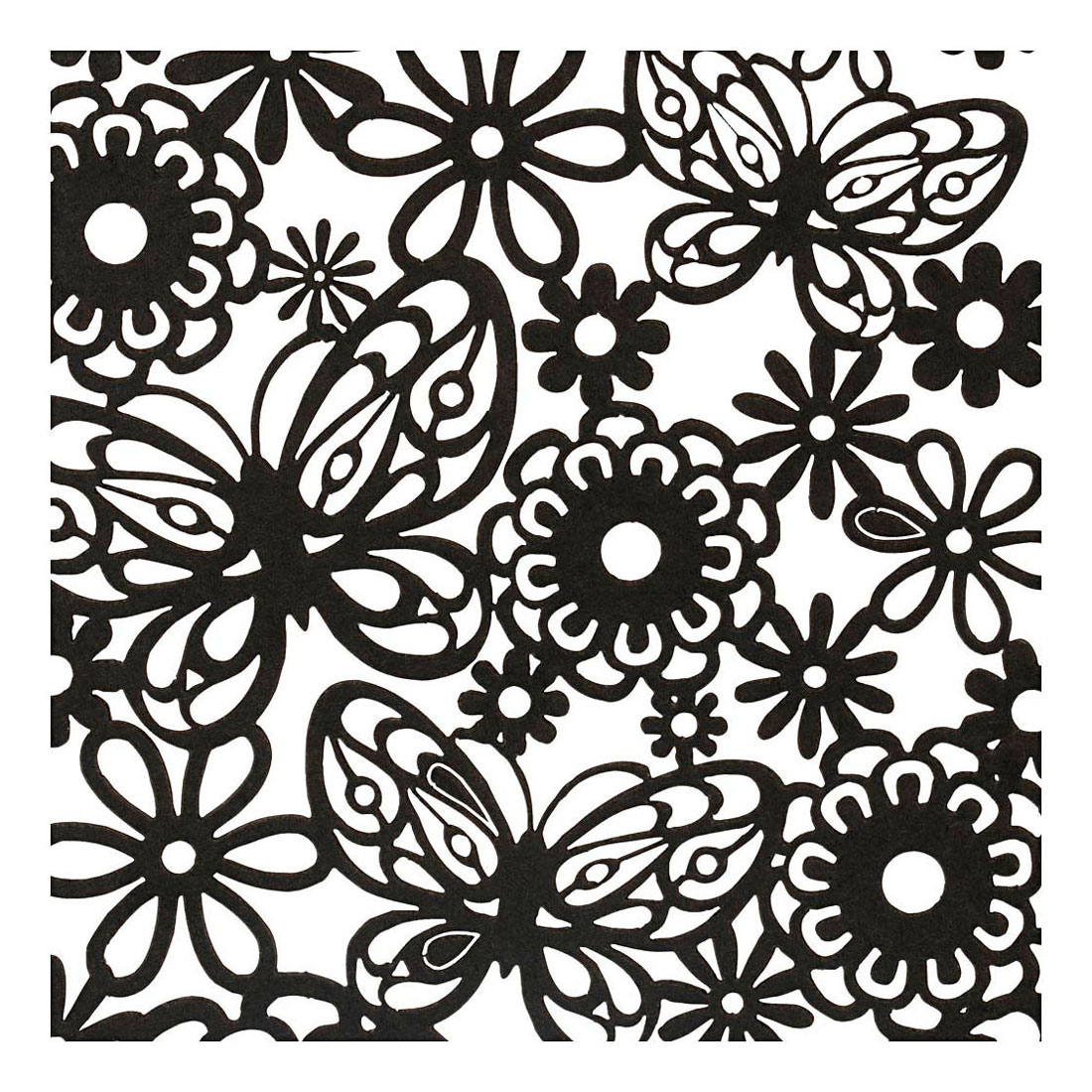 Carton à motifs noir, 10 pcs.