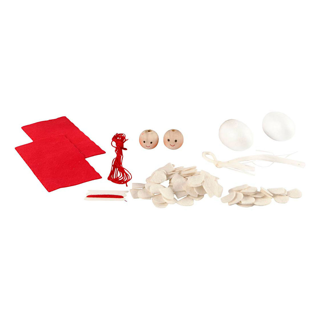 Mini kit créatif pour fabriquer des pendentifs elfes de Noël