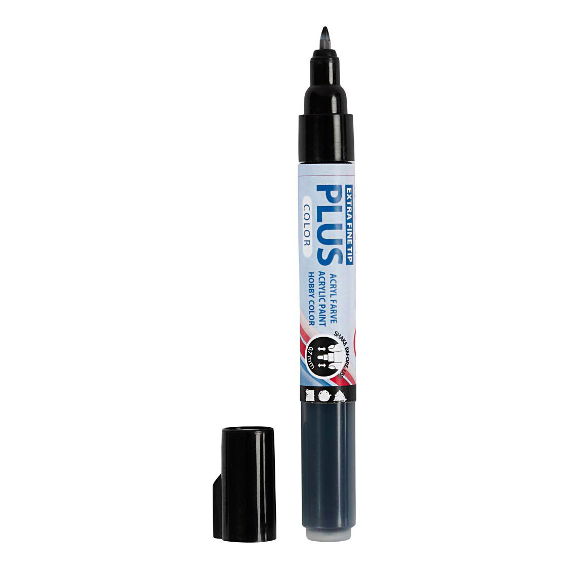 Marqueur Plus Color Noir, 5,5 ml