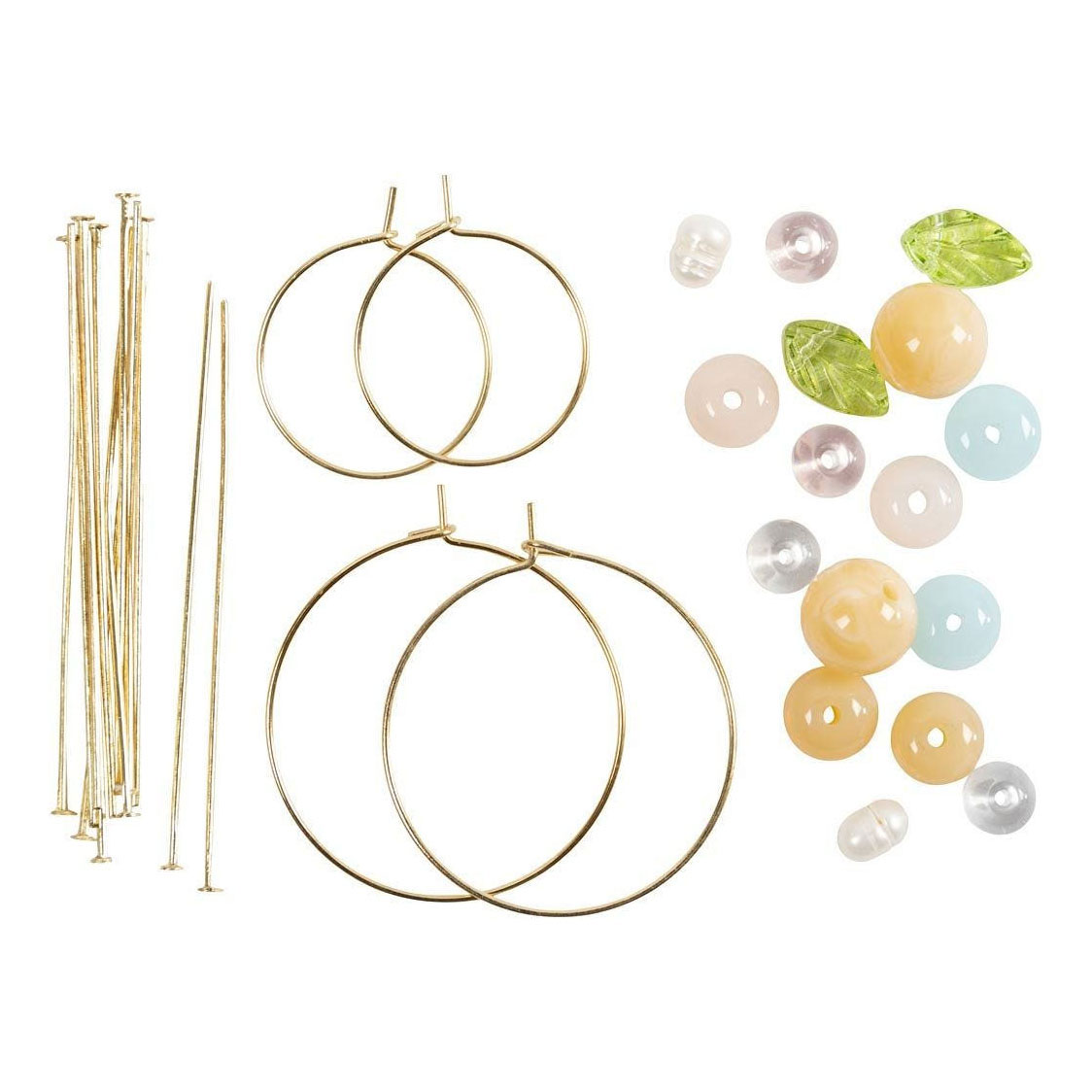 Mini Hobbyset Bijoux Boucles d'oreilles avec Perles