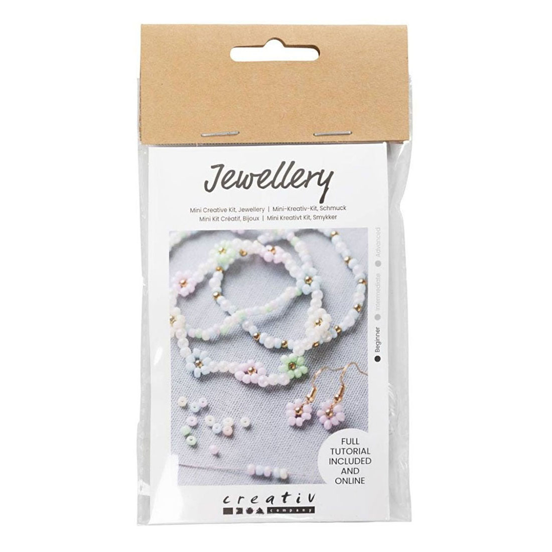 Mini Hobbyset bijoux bracelet élastique et boucle d'oreille