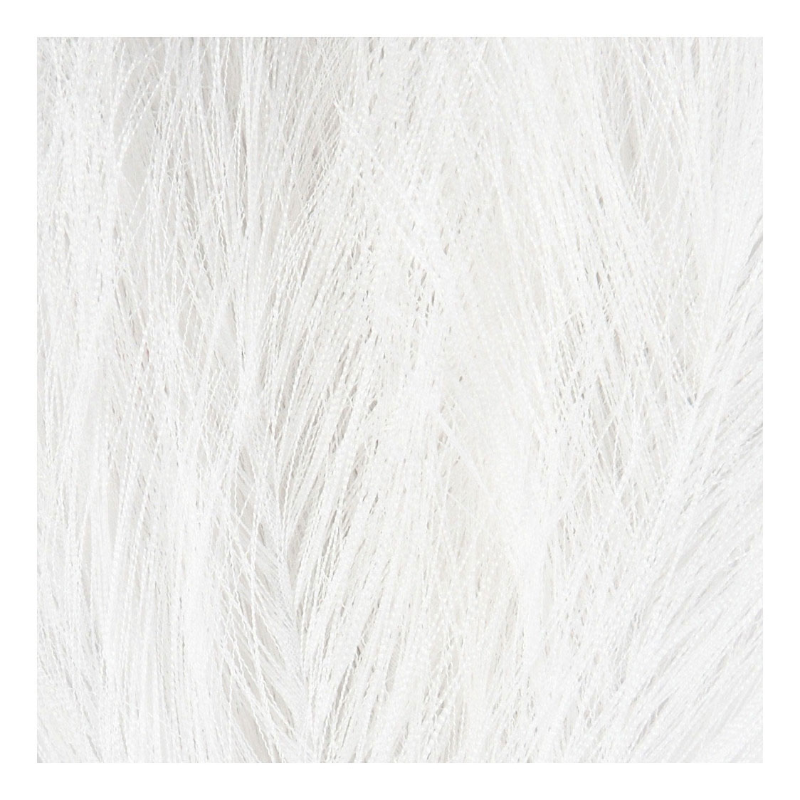 Plumes artificielles blanches, 10 pcs.