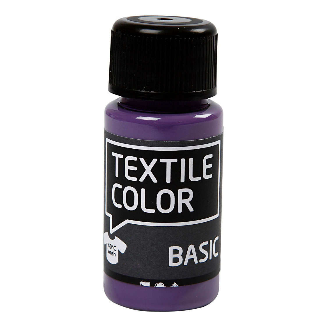 Peinture textile semi-opaque Textile Color - Lavande, 50 ml