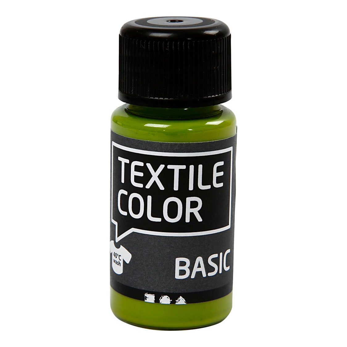 Peinture textile semi-opaque Textile Color - Kiwi, 50 ml