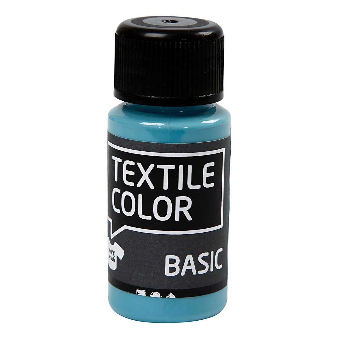 Peinture textile semi-opaque Textile Color - Bleu Pigeon, 50 ml