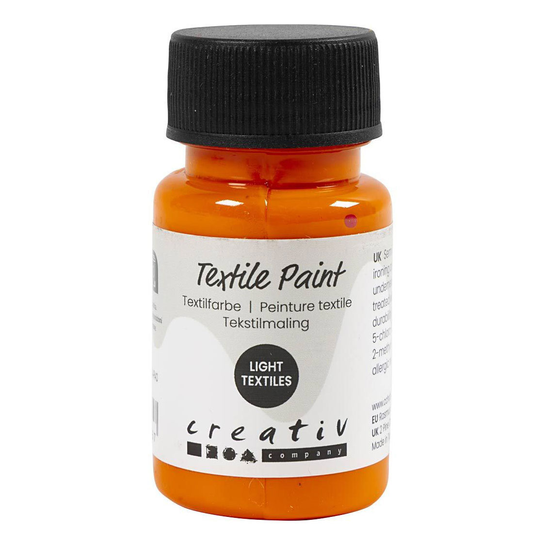 Textile Color Semi-dekkende Textielverf - Oranje, 50ml