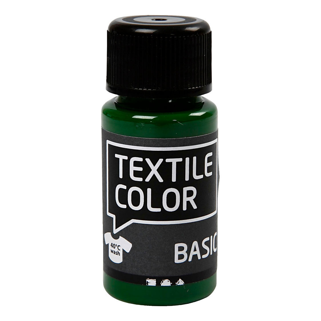 Textilfarbe Halbdeckende Textilfarbe – Grasgrün, 50 ml