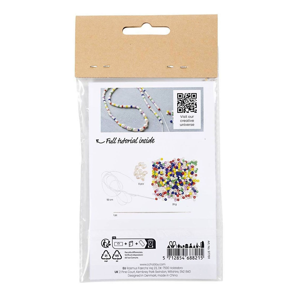 Mini Hobbyset bijoux colliers de perles d'eau douce