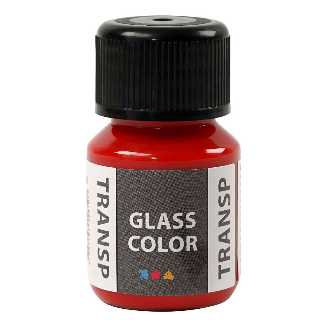 Glass Color Transparante Verf - Rood, 30ml