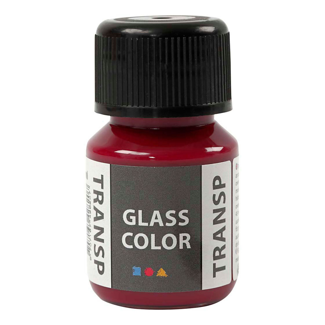 Peinture transparente couleur verre - Rose, 30 ml