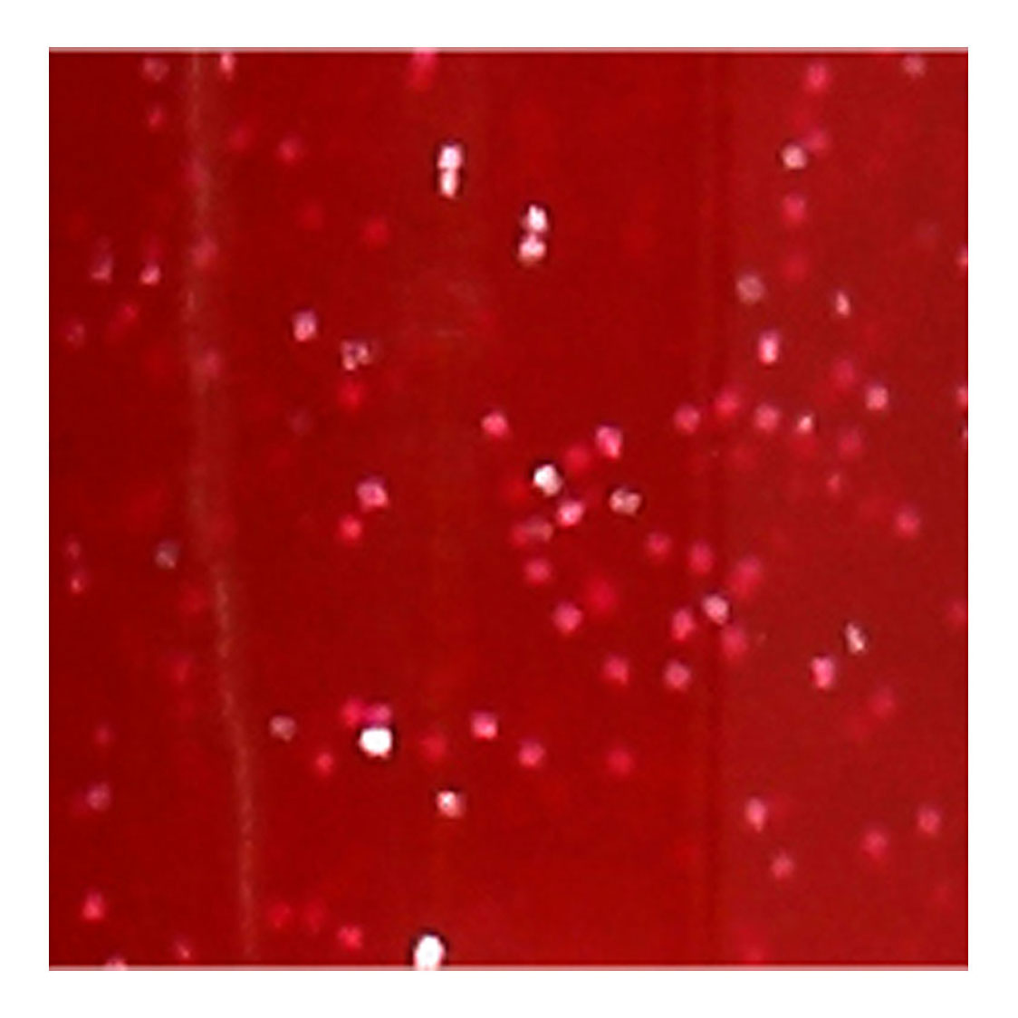 Stylo Verre et Porcelaine Glitter Semi-Opaque - Rouge Foncé