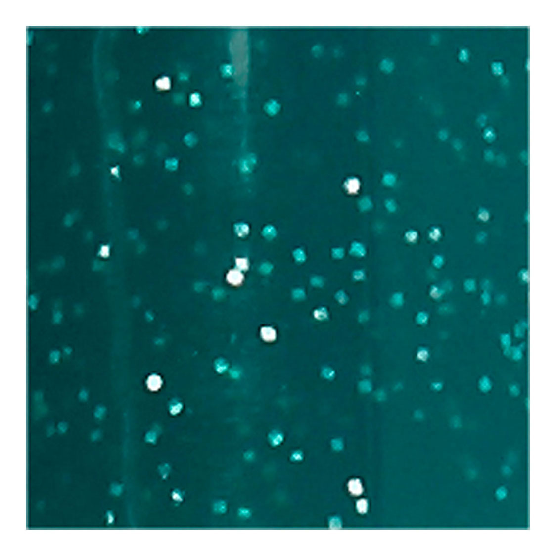 Stylo Verre et Porcelaine Glitter Semi-Opaque - Vert Foncé