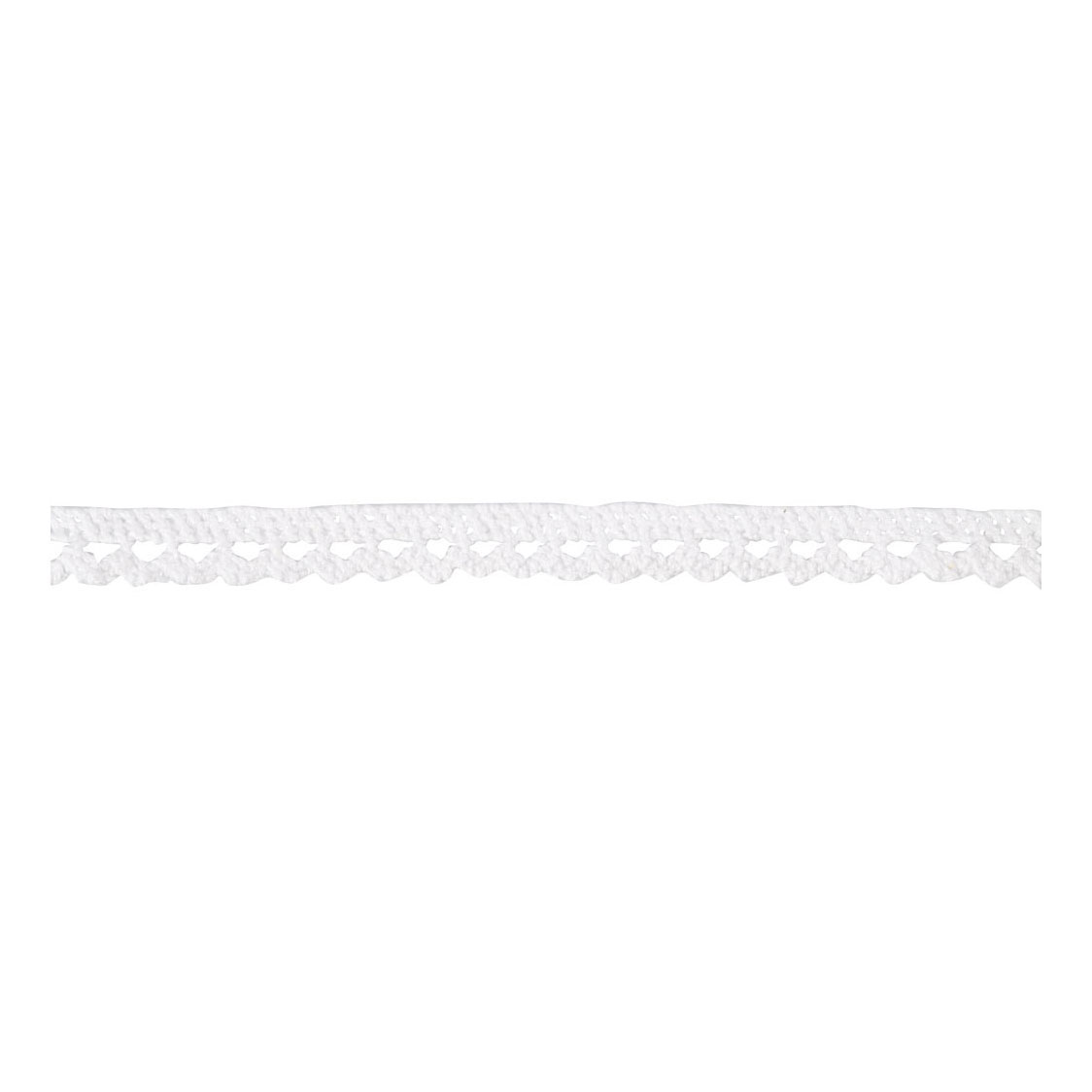 Ruban Dentelle Blanc, 10m